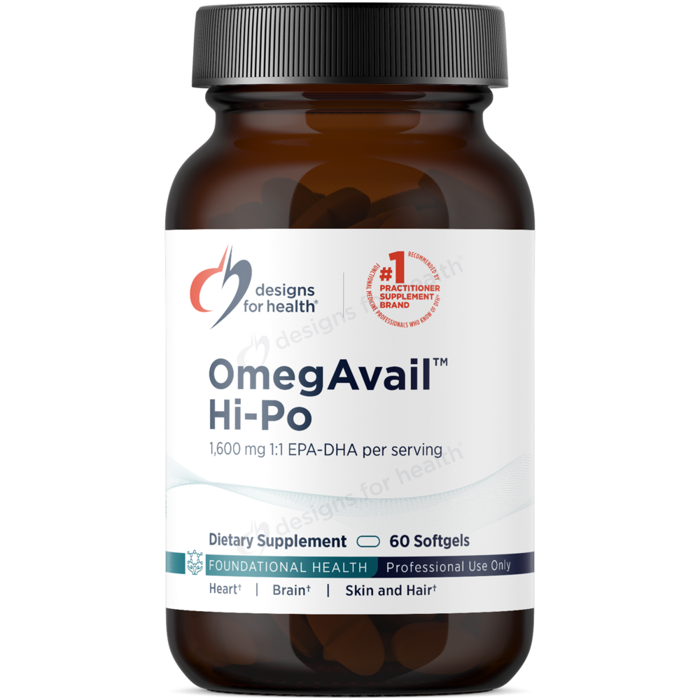 OmegAvail Hi-Po Fish Oil