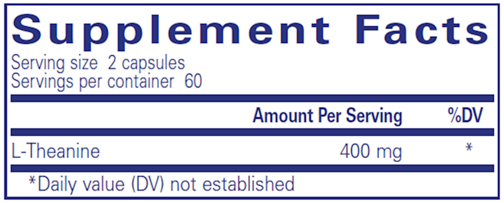 L-Theanine, 400 mg