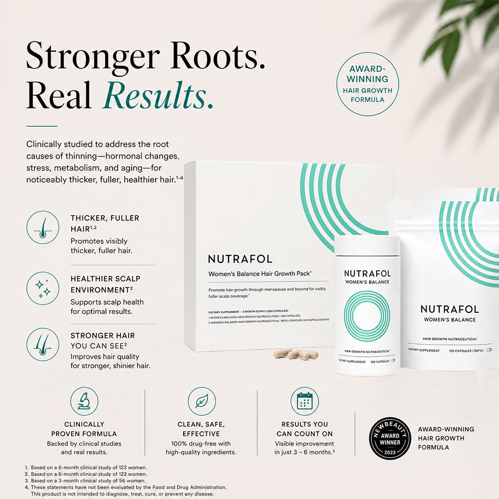 Nutrafol Women’s Balance - Hair Growth Pack 3 months supply