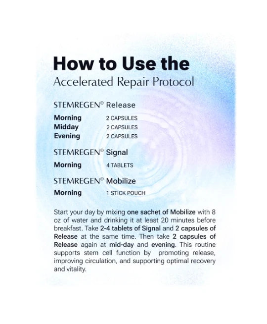 Stemregen Accelerated Repair Protocol