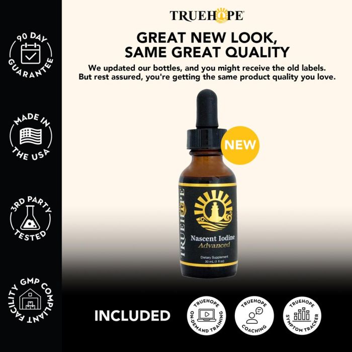 Truehope Nascent Iodine Advanced